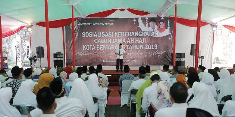 Pesan Yang Disampaikan Hendi oleh Para Jamaah Haji Semarang 2019